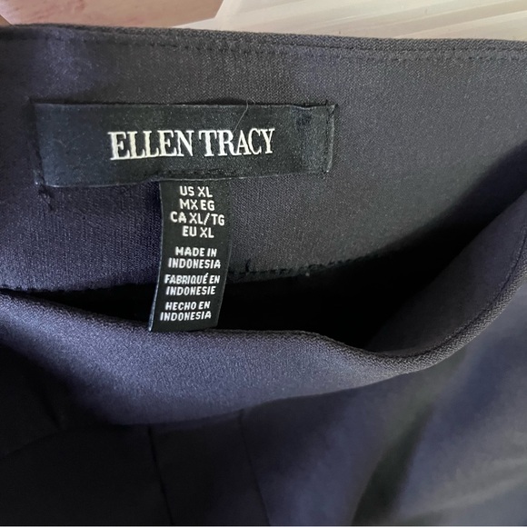 Ellen Tracy NWT Black INK Pull On Shorts Size XL - Picture 2 of 7